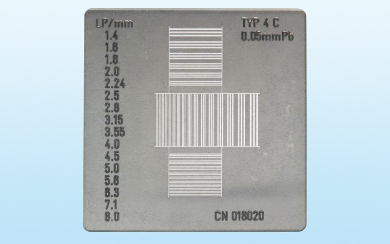 Line Pair Patterns Test Phantoms QUART XRay QA QC Solutions